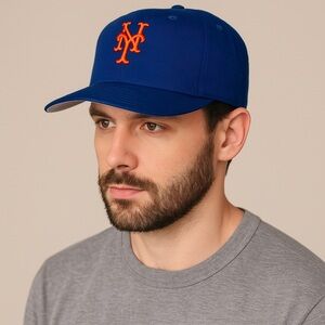 Kith x New Era New York Mets Fitted Size 7 3/8 Color Blue Orange